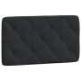 Cabecero de cama acolchado terciopelo negro 90 cm de vidaXL, Cabeceros y pies de cama - Ref: Foro24-374710, Precio: 36,75 €, ...