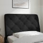 Cabecero de cama acolchado terciopelo negro 90 cm de vidaXL, Cabeceros y pies de cama - Ref: Foro24-374710, Precio: 36,75 €, ...