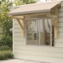 Pérgola de puerta de madera maciza de pino 150x100x100 cm de vidaXL, Toldos - Ref: Foro24-49452, Precio: 88,08 €, Descuento: %