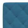 Estructura de cama con luces LED terciopelo azul 100x200 cm de vidaXL, Camas y somieres - Ref: Foro24-3213841, Precio: 156,61...