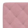 Estructura de cama con luces LED terciopelo rosa 140x200 cm de vidaXL, Camas y somieres - Ref: Foro24-3213860, Precio: 218,43...