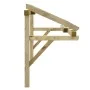 Pérgola de puerta de madera maciza de pino 150x100x100 cm de vidaXL, Toldos - Ref: Foro24-49452, Precio: 82,52 €, Descuento: %