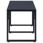 Banco de jardín tablero PS negro 180 cm de vidaXL, Bancos de jardín - Ref: Foro24-49493, Precio: 151,95 €, Descuento: %