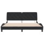 Estructura de cama con luces LED terciopelo negro 180x200 cm de vidaXL, Camas y somieres - Ref: Foro24-3213869, Precio: 267,5...