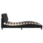Estructura de cama con luces LED terciopelo negro 180x200 cm de vidaXL, Camas y somieres - Ref: Foro24-3213869, Precio: 267,5...