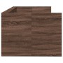 Tumbona con cajones madera ingeniería roble marrón 90x200 cm de vidaXL, Camas y somieres - Ref: Foro24-3280852, Precio: 210,5...