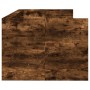 Tumbona con cajones madera ingeniería roble ahumado 90x200 cm de vidaXL, Camas y somieres - Ref: Foro24-3280850, Precio: 202,...