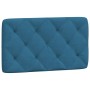 Estructura de cama con cabecero terciopelo azul 90x200 cm de vidaXL, Camas y somieres - Ref: Foro24-3207903, Precio: 148,31 €...