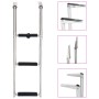 Escalera de embarque plegable 3 peldaños acero inoxidable de vidaXL, Escalas para barcos - Ref: Foro24-92374, Precio: 67,49 €...