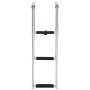 Escalera de embarque plegable 3 peldaños acero inoxidable de vidaXL, Escalas para barcos - Ref: Foro24-92374, Precio: 67,49 €...
