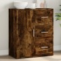 Aparador de madera de ingeniería roble ahumado 60x31x70 cm de vidaXL, Aparadores - Ref: Foro24-840475, Precio: 82,86 €, Descu...