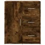 Sideboard aus geräuchertem Eichenholzwerkstoff, 60 x 31 x 70 cm von vidaXL, Sideboards - Ref: Foro24-840475, Preis: 81,53 €, ...