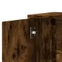 Sideboard aus geräuchertem Eichenholzwerkstoff, 60 x 31 x 70 cm von vidaXL, Sideboards - Ref: Foro24-840475, Preis: 81,53 €, ...