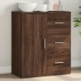 Aparador de madera de ingeniería marrón roble 60x31x70 cm de vidaXL, Aparadores - Ref: Foro24-840477, Precio: 78,03 €, Descue...