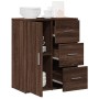 Aparador de madera de ingeniería marrón roble 60x31x70 cm de vidaXL, Aparadores - Ref: Foro24-840477, Precio: 78,03 €, Descue...