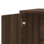 Aparador de madera de ingeniería marrón roble 60x31x70 cm de vidaXL, Aparadores - Ref: Foro24-840477, Precio: 78,03 €, Descue...