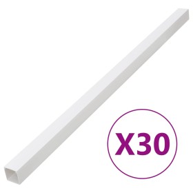 Canaletas para cables PVC 100x60 mm 30 m de vidaXL, Cableado - Ref: Foro24-155938, Precio: 134,09 €, Descuento: %
