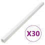 Canaletas para cables PVC 100x60 mm 30 m de vidaXL, Cableado - Ref: Foro24-155938, Precio: 134,09 €, Descuento: %