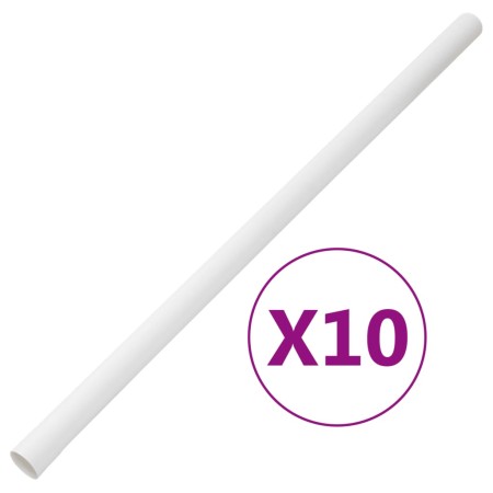 Canaletas para cables con clips PVC Ø30 mm 10 m de vidaXL, Cableado - Ref: Foro24-155906, Precio: 18,16 €, Descuento: %