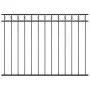 Panel de valla de acero 1,7x1,2 m negro de vidaXL, Paneles de vallas - Ref: Foro24-146318, Precio: 56,77 €, Descuento: %
