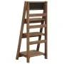 Soporte para plantas de 3 niveles y pizarra madera maciza abeto de vidaXL, Soportes para macetas - Ref: Foro24-49382, Precio:...