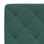 Estructura cama con cabecero terciopelo verde oscuro 100x200 cm de vidaXL, Camas y somieres - Ref: Foro24-3207908, Precio: 13...
