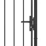 Puerta de jardín de acero negro 1x2,5 m de vidaXL, Puertas de jardín - Ref: Foro24-146321, Precio: 158,20 €, Descuento: %