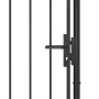 Puerta de jardín de acero negro 1x2,5 m de vidaXL, Puertas de jardín - Ref: Foro24-146321, Precio: 141,57 €, Descuento: %