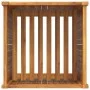 Jardinera con forro madera maciza de acacia 50x50x100 cm de vidaXL, Maceteros y jardineras - Ref: Foro24-366447, Precio: 144,...