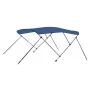 Blue 3-arch Bimini awning 183x160x137 cm by vidaXL, Boat storage covers - Ref: Foro24-92364, Price: 145,33 €, Discount: %