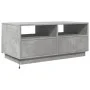 Coffee table with LED lights concrete gray 90x49x40 cm by vidaXL, Coffee table - Ref: Foro24-839836, Price: 92,02 €, Discount: %