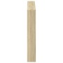 Cabecero de cama con LED roble Sonoma 100x17x102 cm de vidaXL, Cabeceros y pies de cama - Ref: Foro24-839184, Precio: 60,54 €...