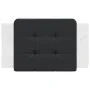 Cabecero de cama acolchado cuero sintético negro y blanco 80 cm de vidaXL, Cabeceros y pies de cama - Ref: Foro24-374835, Pre...