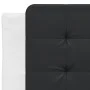 Cabecero de cama acolchado cuero sintético negro y blanco 80 cm de vidaXL, Cabeceros y pies de cama - Ref: Foro24-374835, Pre...