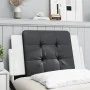 Schwarz-weißes gepolstertes Bettkopfteil aus Kunstleder, 90 cm von vidaXL, Kopf- und Fußteile - Ref: Foro24-374842, Preis: 31...