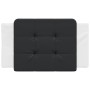 Cabecero de cama acolchado cuero sintético negro y blanco 90 cm de vidaXL, Cabeceros y pies de cama - Ref: Foro24-374842, Pre...