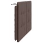 Cabecero de cama acolchado cuero sintético marrón 140 cm de vidaXL, Cabeceros y pies de cama - Ref: Foro24-374861, Precio: 45...