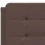 Brown synthetic leather padded headboard 140 cm by vidaXL, Headboards and footboards - Ref: Foro24-374861, Price: 44,00 €, Di...