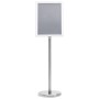 Soporte de pie para carteles A4 aleación de aluminio plateado de vidaXL, Mostradores - Ref: Foro24-51209, Precio: 33,54 €, De...