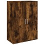 Aparador de madera de ingeniería roble ahumado 60x31x84 cm de vidaXL, Aparadores - Ref: Foro24-840489, Precio: 73,59 €, Descu...