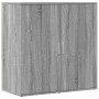 Aparador de madera de ingeniería gris Sonoma 79x38x80 cm de vidaXL, Aparadores - Ref: Foro24-840518, Precio: 98,37 €, Descuen...