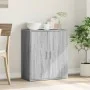 Aparador de madera de ingeniería gris Sonoma 79x38x80 cm de vidaXL, Aparadores - Ref: Foro24-840518, Precio: 92,96 €, Descuen...