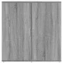Aparador de madera de ingeniería gris Sonoma 79x38x80 cm de vidaXL, Aparadores - Ref: Foro24-840518, Precio: 92,96 €, Descuen...