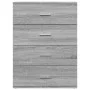 Aparador de madera de ingeniería gris Sonoma 60x39x80 cm de vidaXL, Aparadores - Ref: Foro24-840532, Precio: 93,25 €, Descuen...