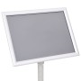 Soporte de pie para carteles A4 aleación de aluminio plateado de vidaXL, Mostradores - Ref: Foro24-51209, Precio: 33,54 €, De...