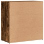 Aparador de madera de ingeniería roble ahumado 79x38x80 cm de vidaXL, Aparadores - Ref: Foro24-840524, Precio: 100,24 €, Desc...