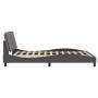 Estructura de cama con cabecero cuero sintético gris 160x200cm de vidaXL, Camas y somieres - Ref: Foro24-3208194, Precio: 210...