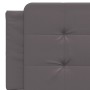 Estructura de cama con cabecero cuero sintético gris 160x200cm de vidaXL, Camas y somieres - Ref: Foro24-3208194, Precio: 210...
