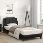 Cama con colchón cuero sintético negro 80x200 cm de vidaXL, Camas y somieres - Ref: Foro24-3208824, Precio: 251,56 €, Descuen...