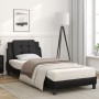 Cama con colchón cuero sintético negro 100x200 cm de vidaXL, Camas y somieres - Ref: Foro24-3208845, Precio: 255,92 €, Descue...